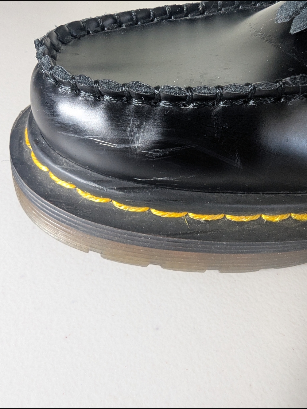 Dr. Martens Adrian Tassel Loafers Blck Smooth Leather SlipOn Shoes Men’s AirWave - Picture 7 of 13